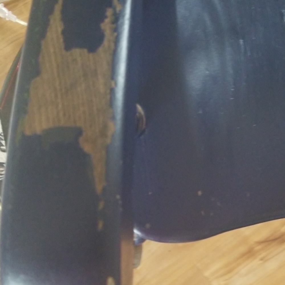 Giant Blue Rocking Chair - Picture 2 of 7